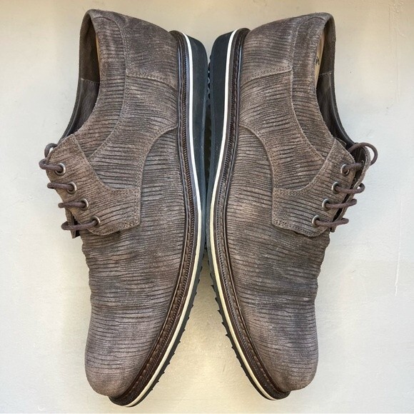 Frederic by Lloyd Germany Brown Corduroy Look Lace Up Shoe Men UK 8.5 US 9 - 9.5 main image 12